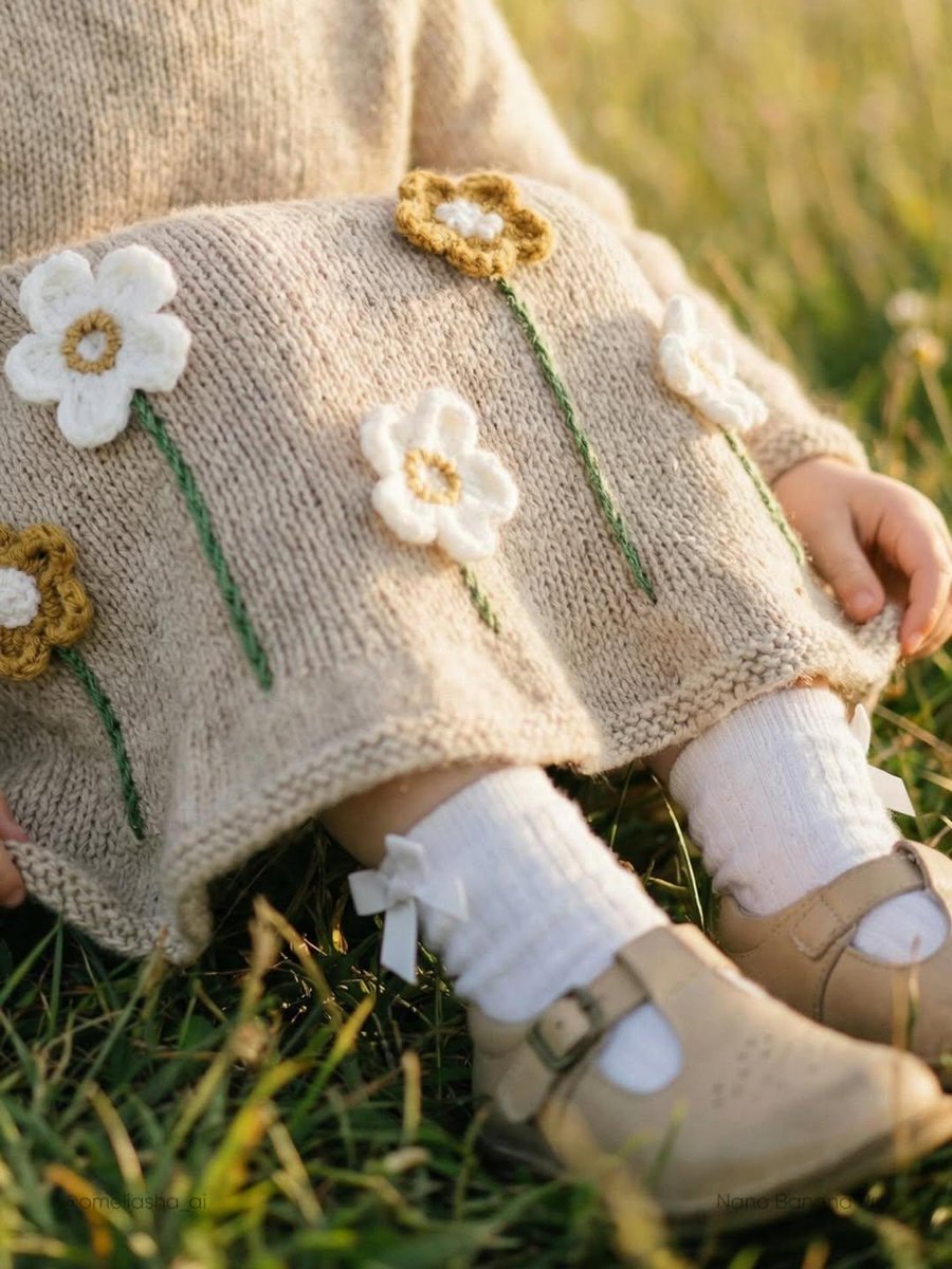 Lifestyle Photo of Toddler Running in Sunlit Meadow 1