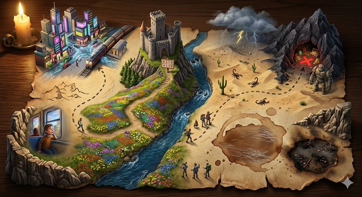Treasure Map Adventure Prompt for Nano Banana 2 1