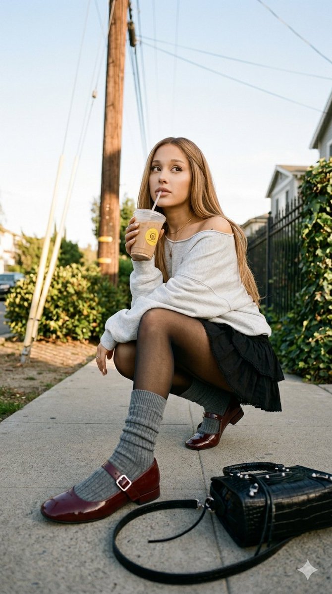Candid Suburban Sidewalk Portrait 2