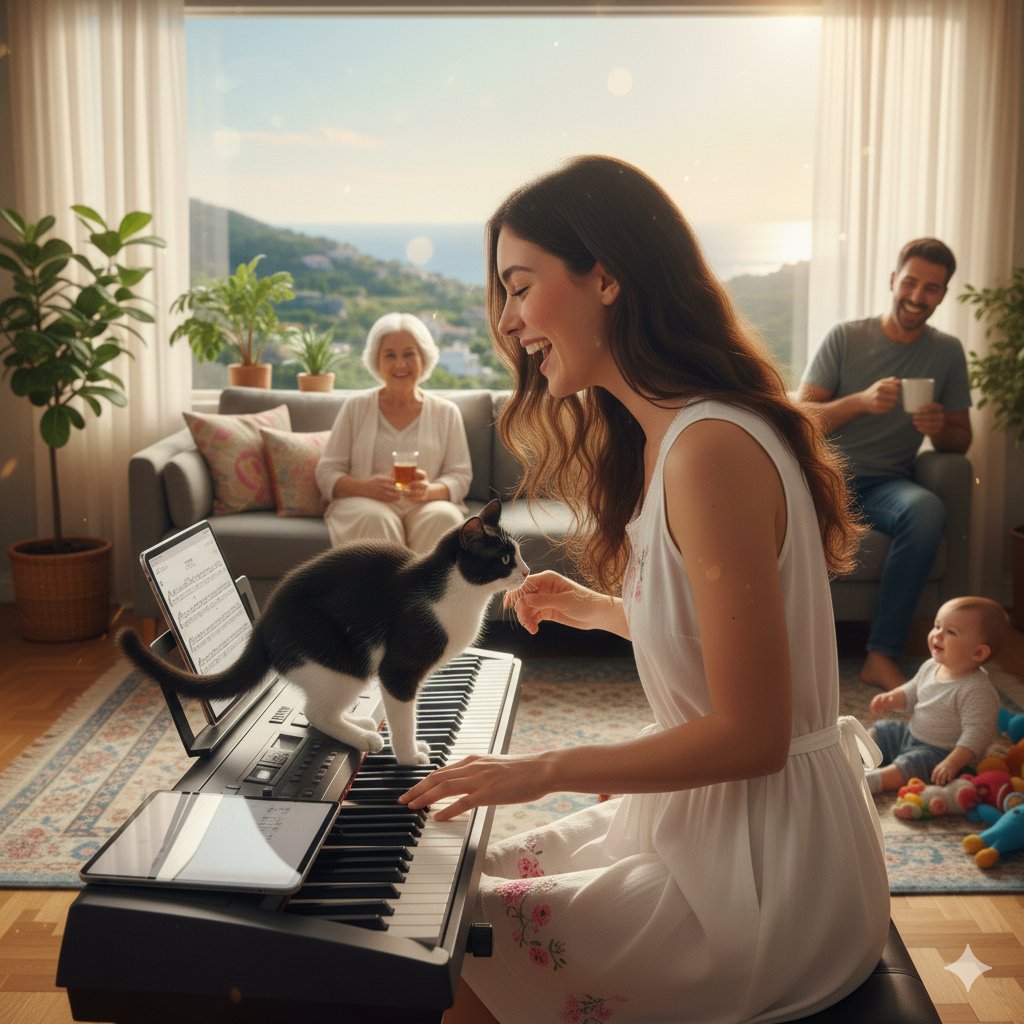 Cinematic Family Gathering Scene 2