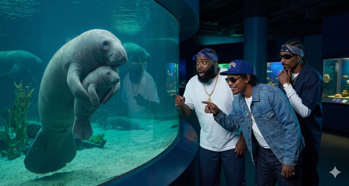 Rappers versus Manatees Prompt 1