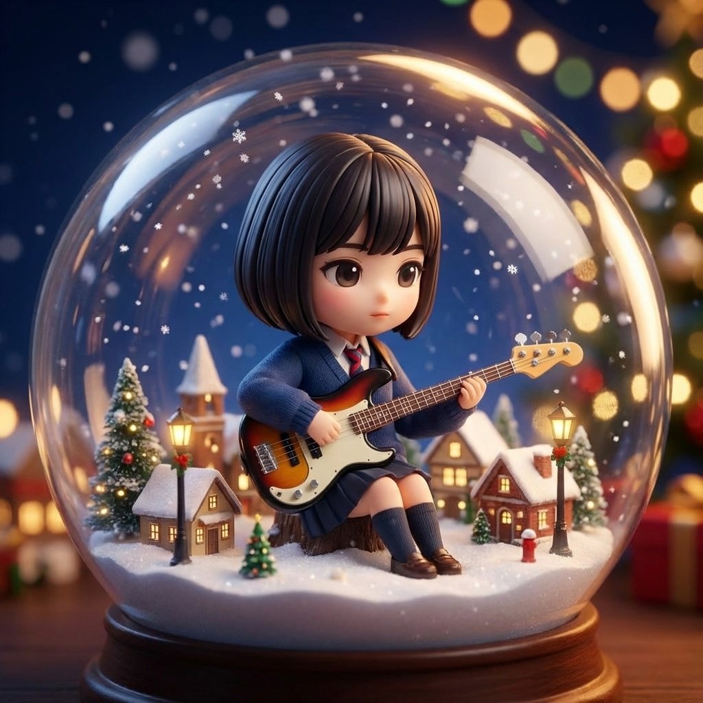 Nano Banana Pro Chibi Snow Globe Prompt 4