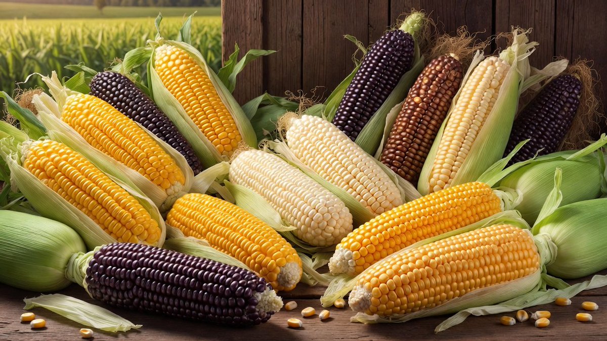 Rainbow Corn Harvest Wallpaper 2