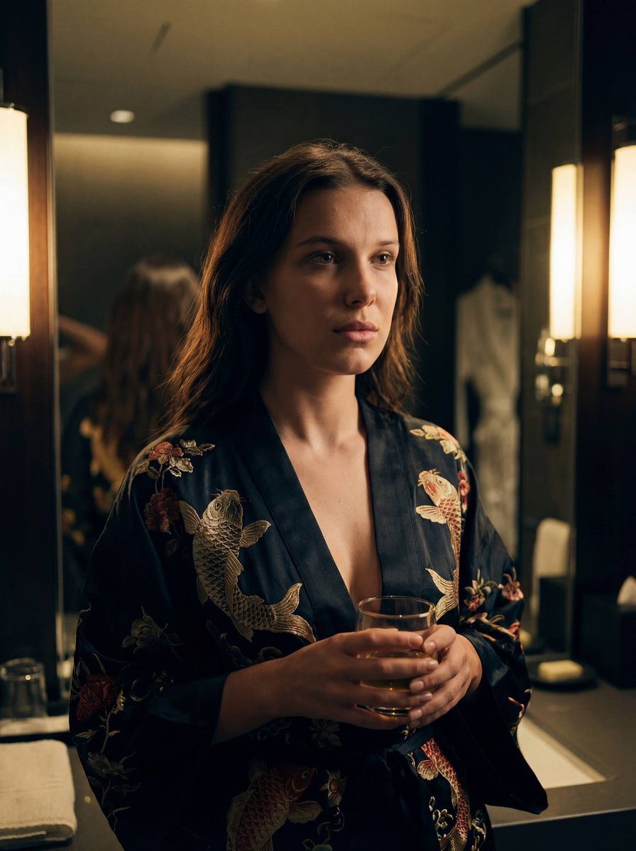 Celebrity Kimono Series in Cinematic Lighting 3