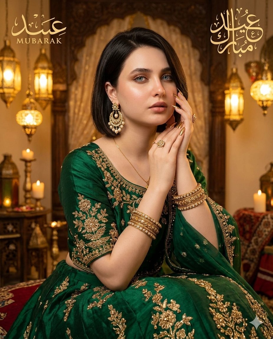 Eid Mubarak Portrait 1