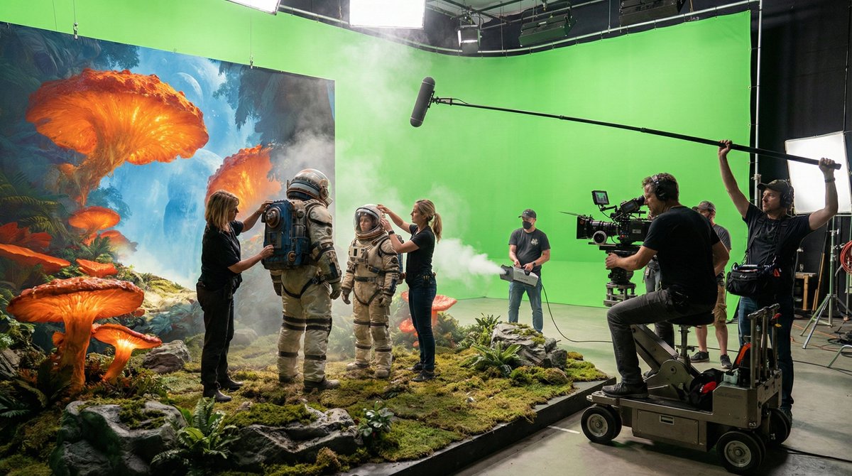 Realistic Hollywood Studio Set Behind-the-Scenes 1