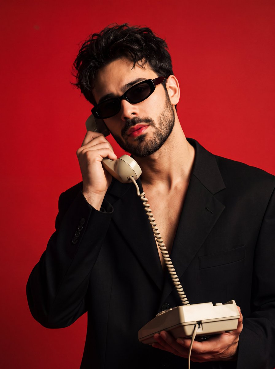 Retro Studio Magazine Portrait 1