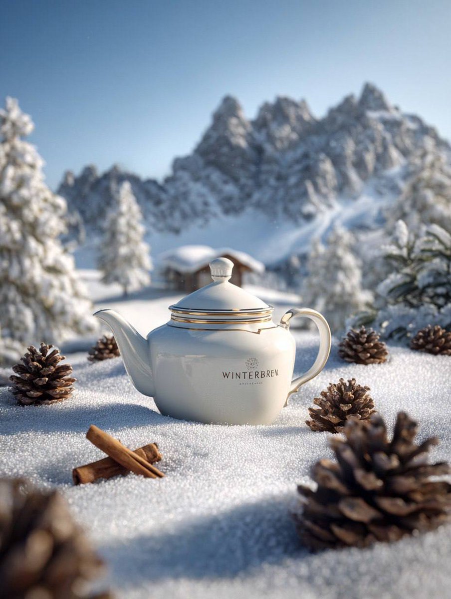 Premium Winter Product Photography in Alpine Setting 1