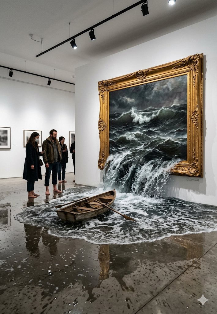 Flooded Art Gallery Surrealism 2