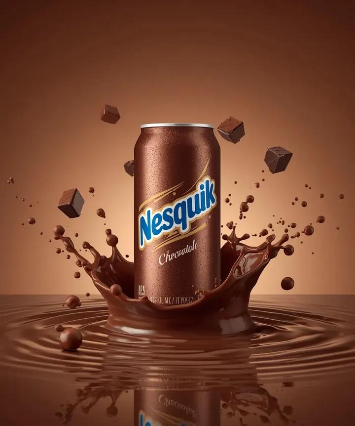 Macro Product Photography: Chilled Chocolate Drink Can 3