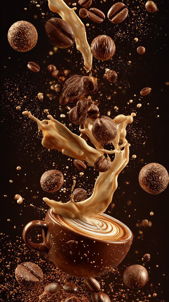 Ultra-Cinematic Coffee Splash Photography 1