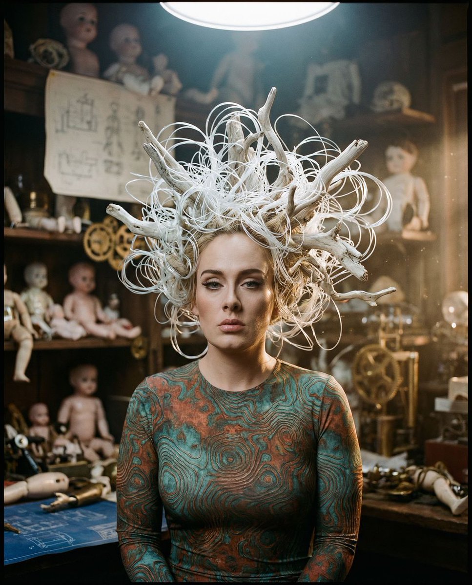 Surreal Automaton Portrait Prompt (Gemini Nano Banana Pro) 2