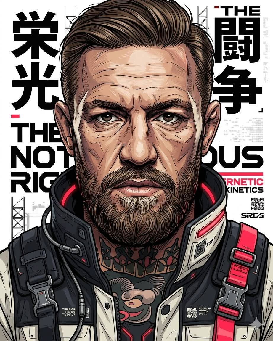 Futuristic Neo-Illustration Poster 1