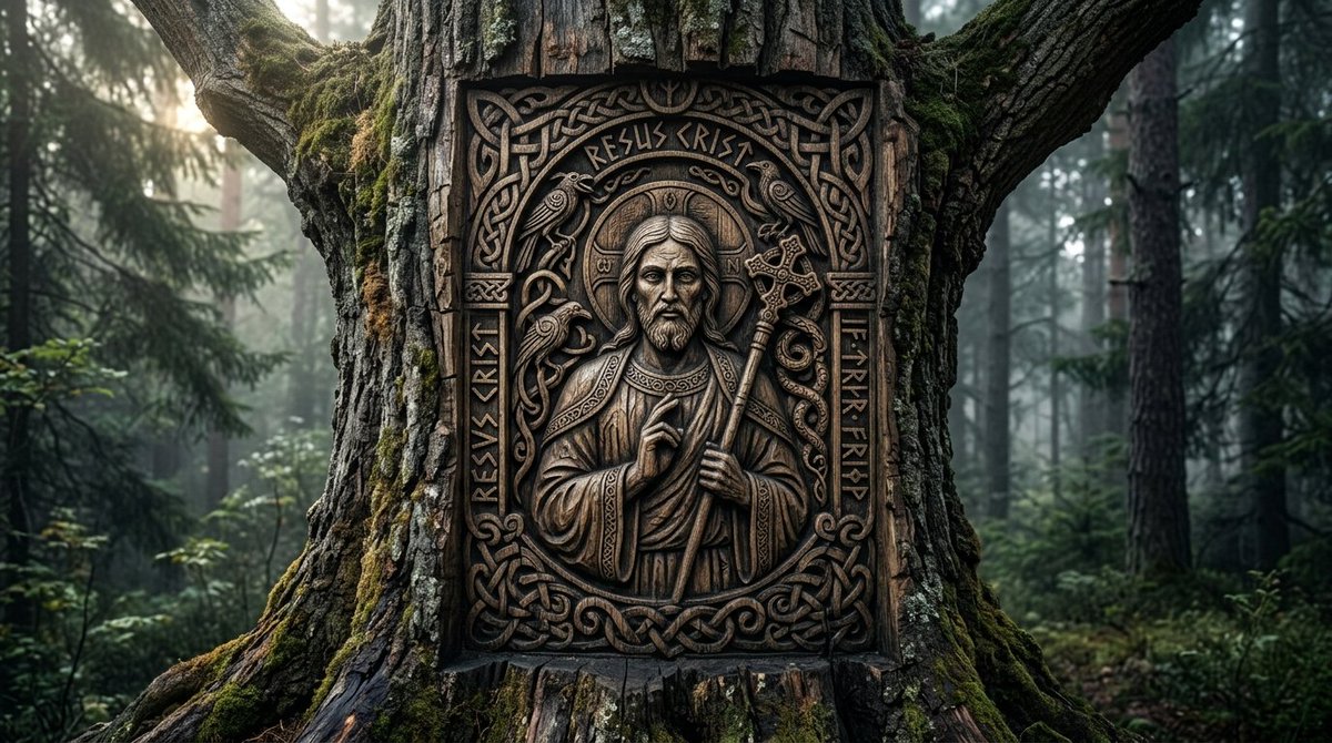 Viking Tree Carvings 3