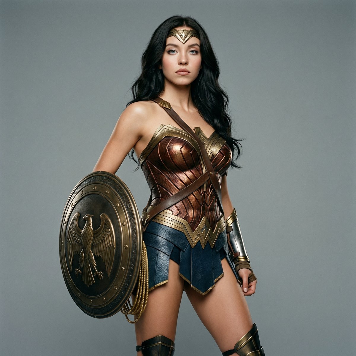 Ana De Armas as Wonder Woman Studio Portrait 1