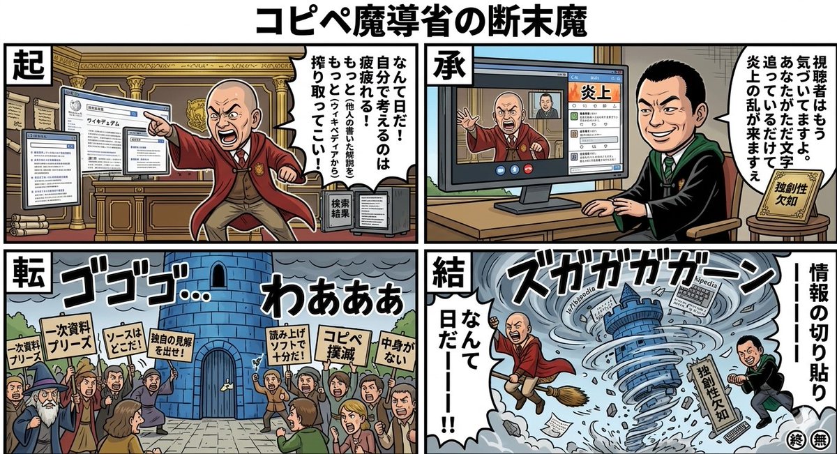 Black Comedy Manga Prompt: Ministry of Magic 1