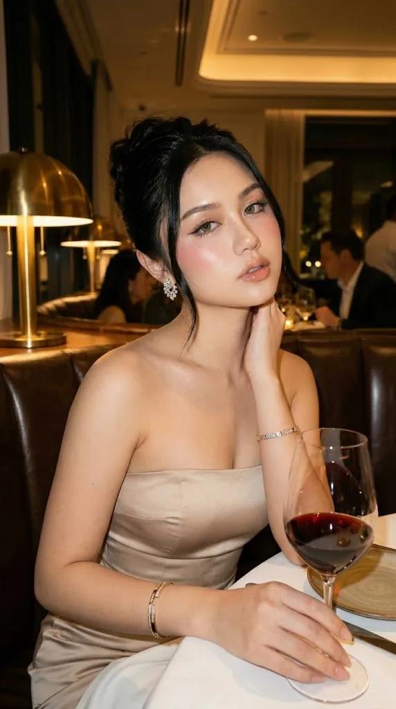 Elegant Fine Dining Portrait 2