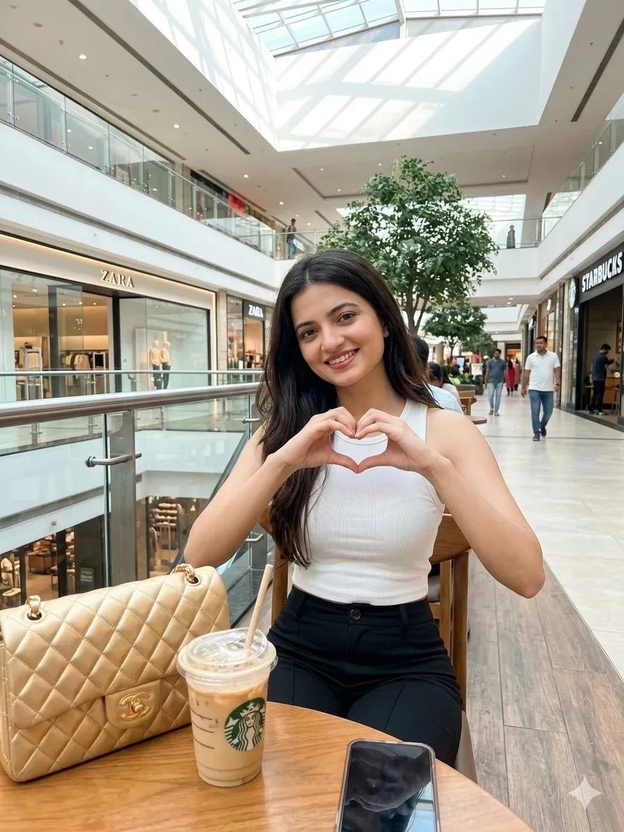 Lifestyle Portrait at a Shopping Mall 1