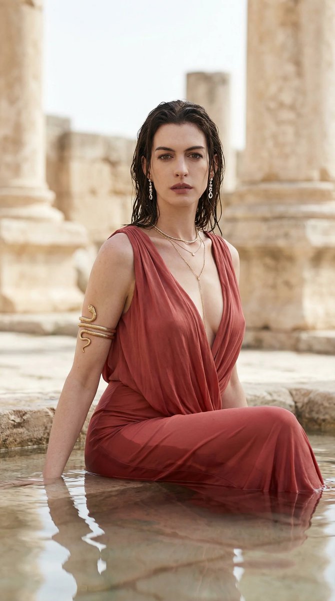 Vogue Style Photoshoot at Greek Ruins 2