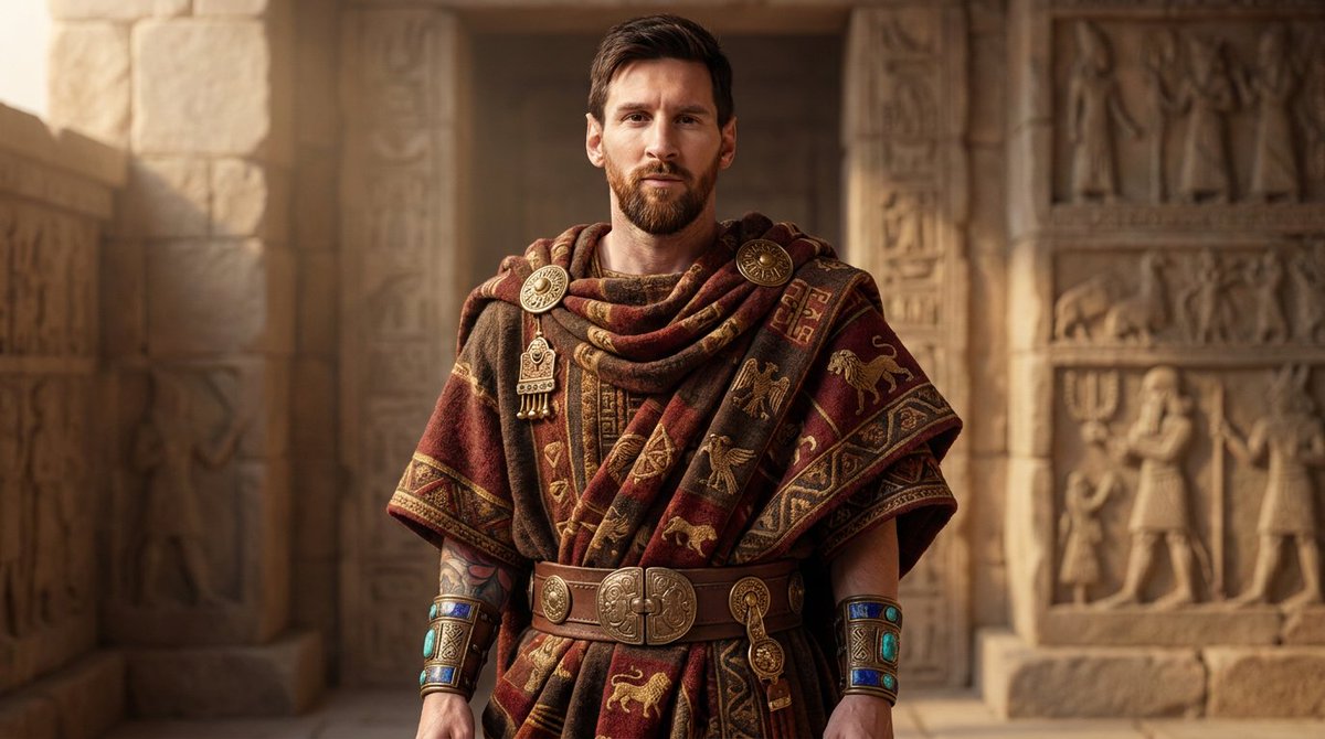 Hittite Ceremonial Cloak Portrait 3