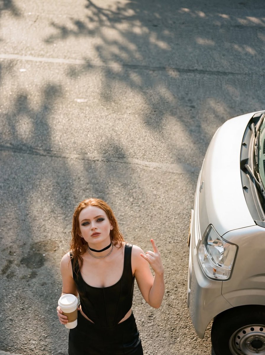 Urban Summer Portrait with High-Angle Shot 2