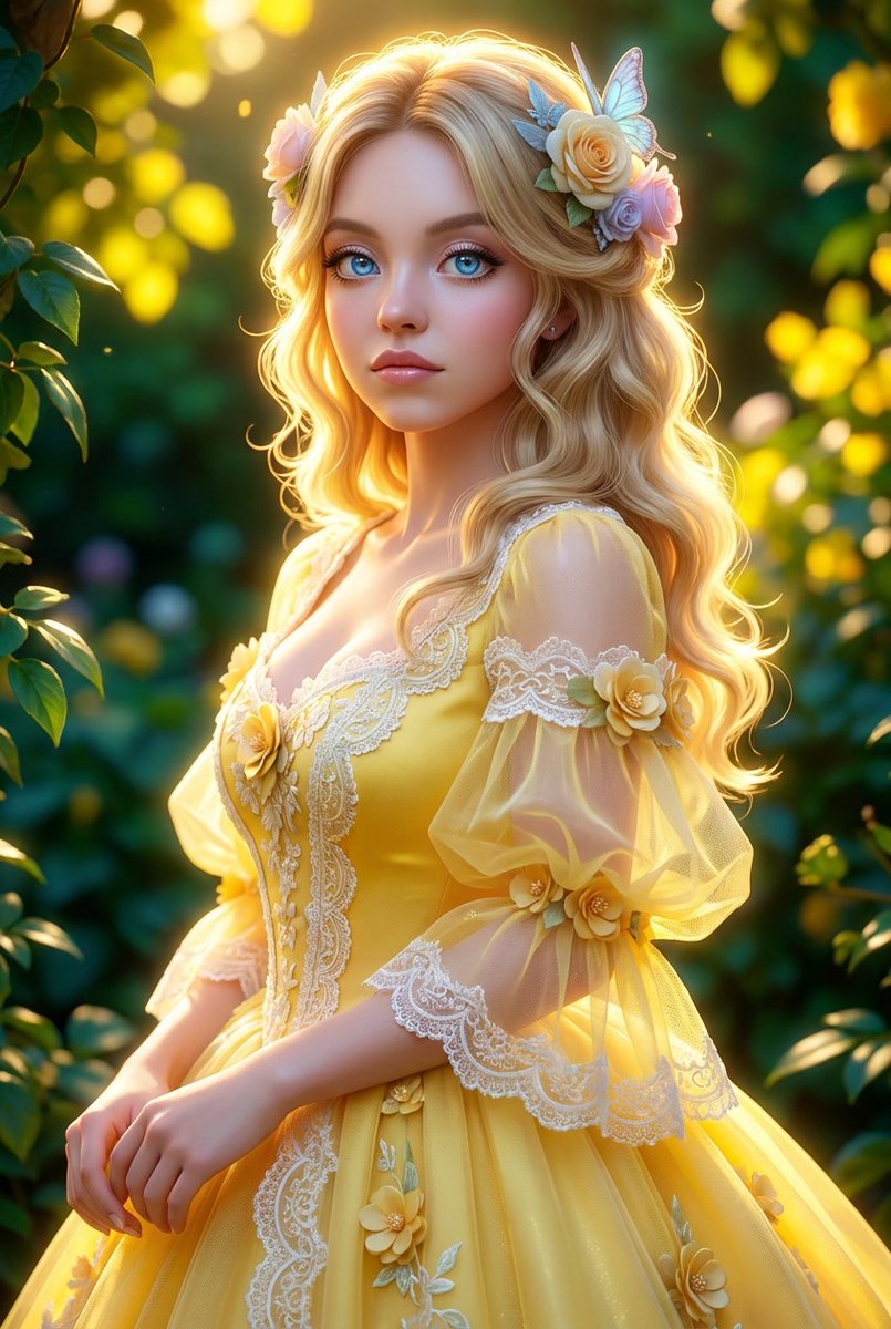 Ethereal Fantasy Princess Digital Portrait 2