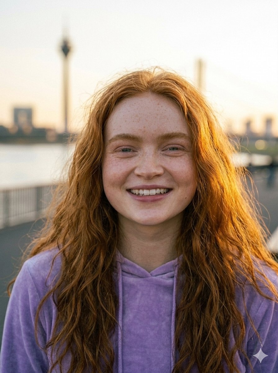 Golden Hour Riverside Portrait 2