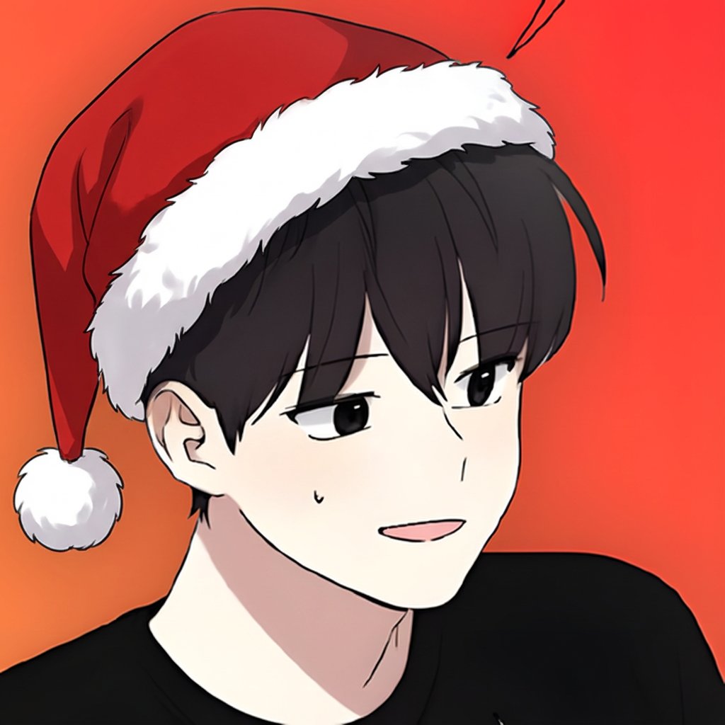 Add Santa Hat to Profile Picture (Image-to-Image) 2