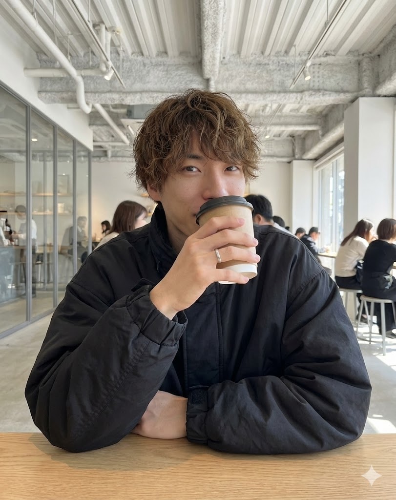 Cafe date POV profile photo prompt for Nano Banana Pro 1