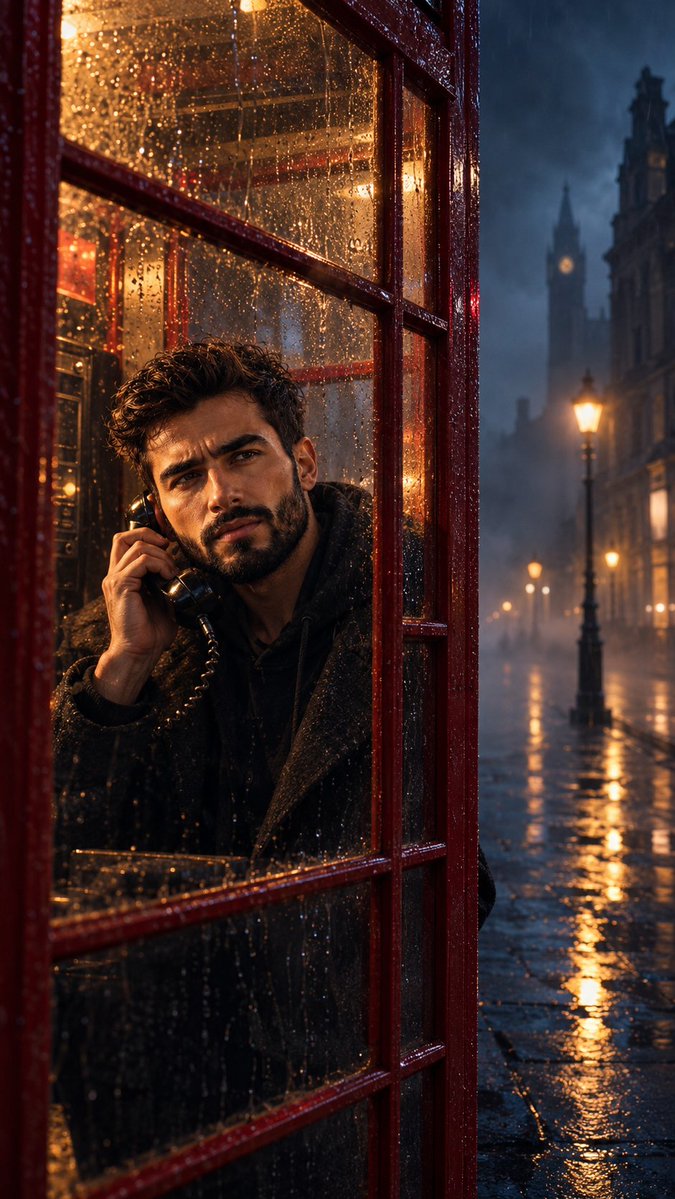YouTube Thumbnail - Noir Telephone Booth Portrait 1