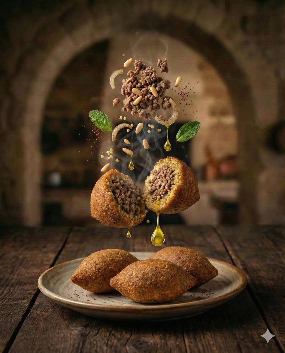 Cinematic Exploded-View Middle Eastern Food Scene 3