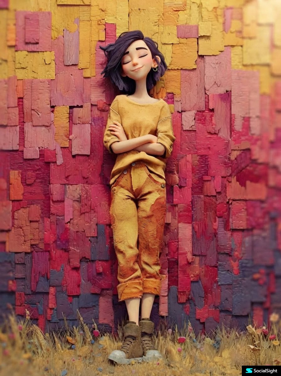 3D Animated Woman Portrait 2