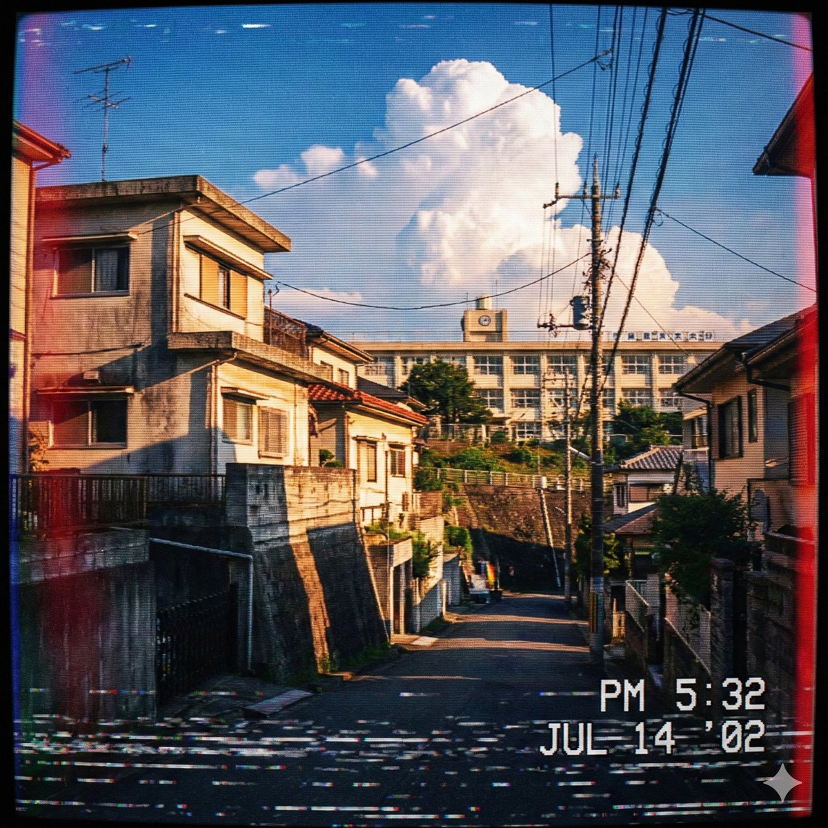 Japanese Suburb in 2000s Atmosphere 4