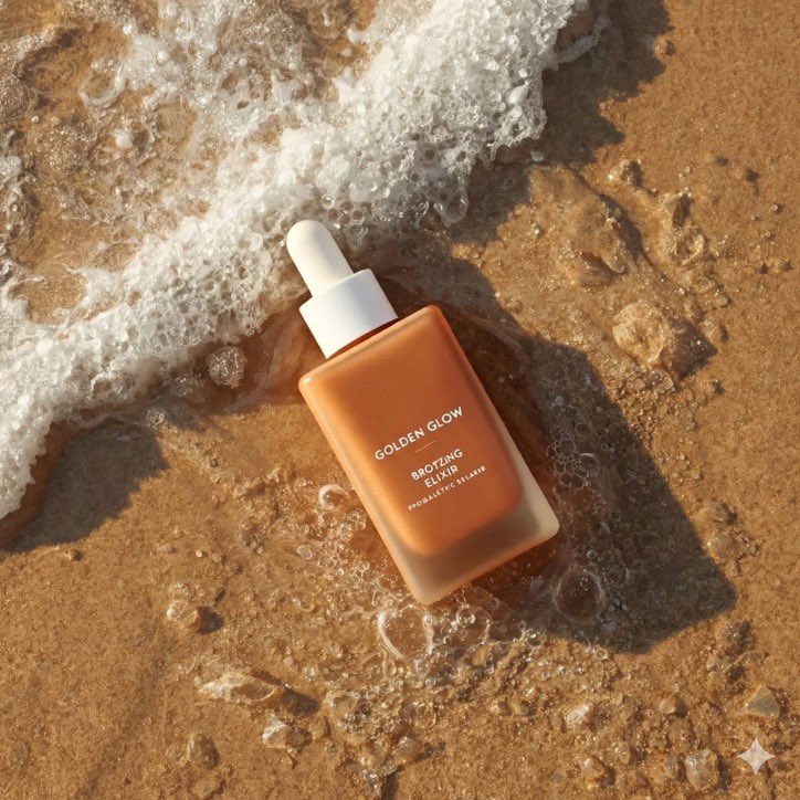 E-commerce Main Image - Summer Skincare Product Photography 3