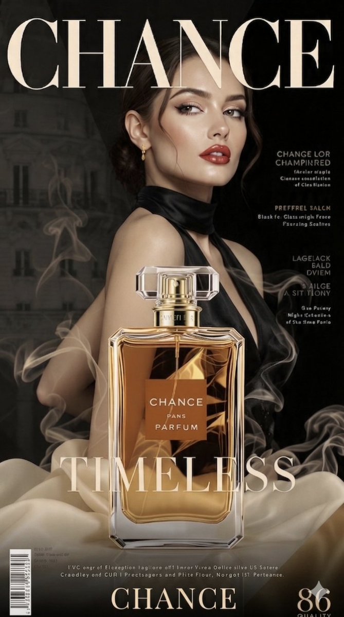 Luxury Perfume Magazine Cover 1