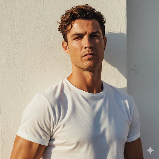 Cinematic Portrait of Cristiano Ronaldo 1