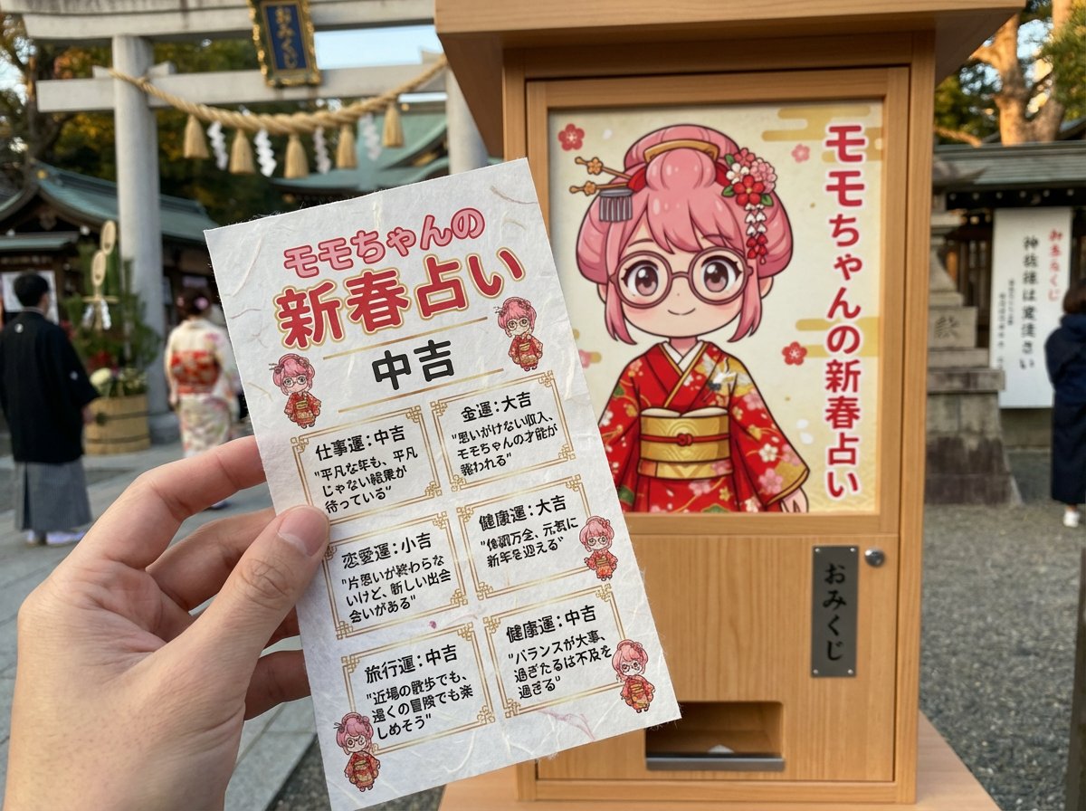 Omikuji (Fortune Slip) Generation Prompt with Character Integration 2