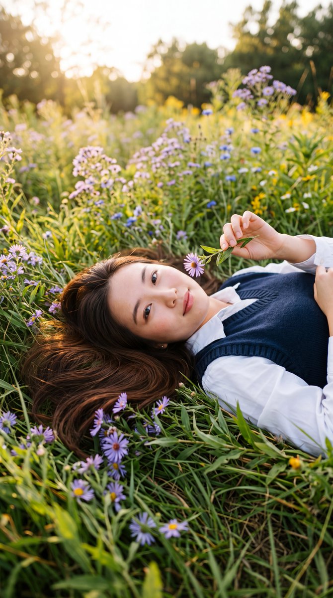Dreamy Meadow Portrait 4