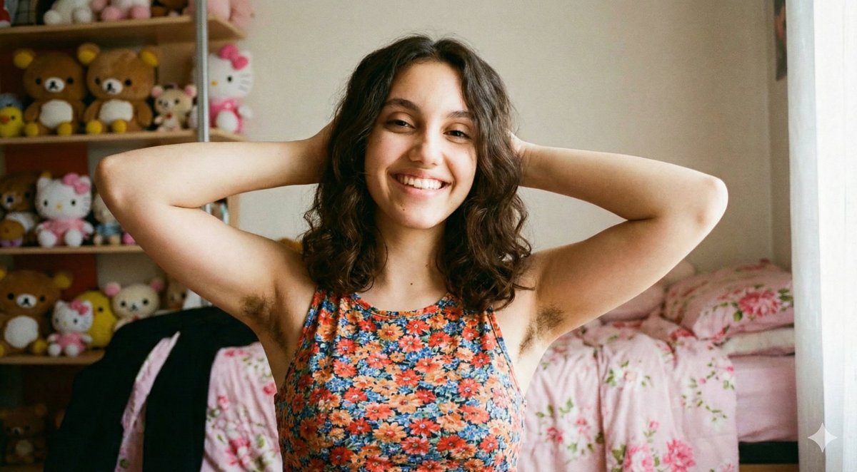 Photorealistic Portrait Promoting Body Positivity 1
