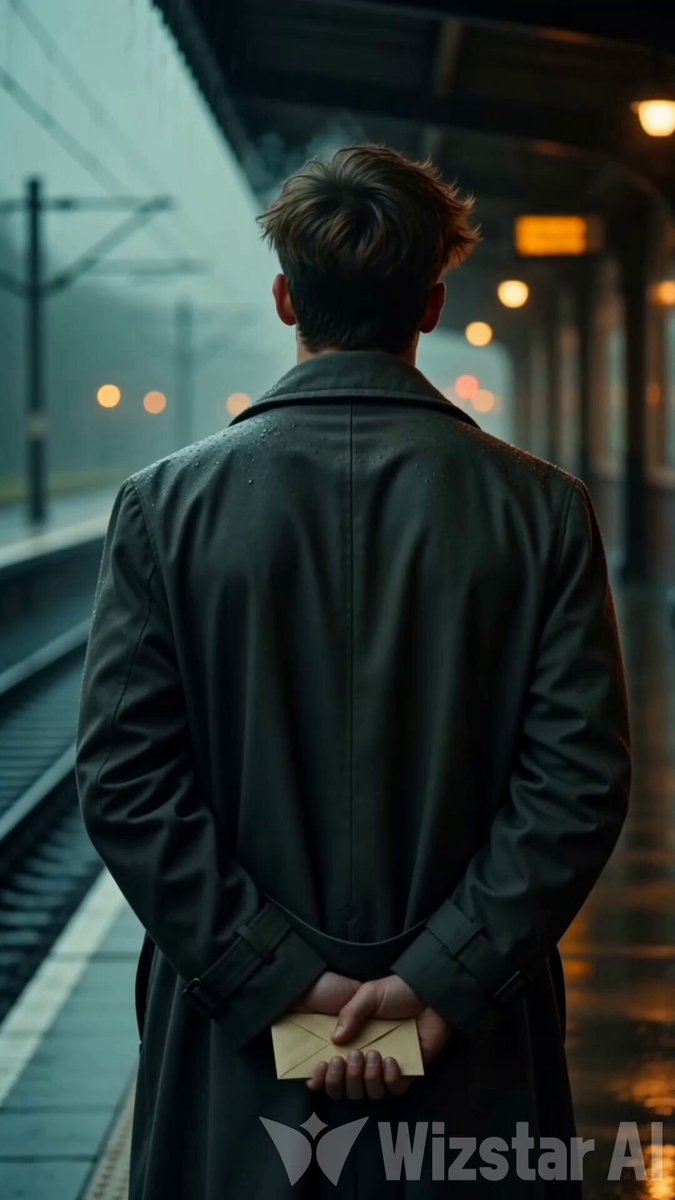 Cinematic Railway Platform Story Scene