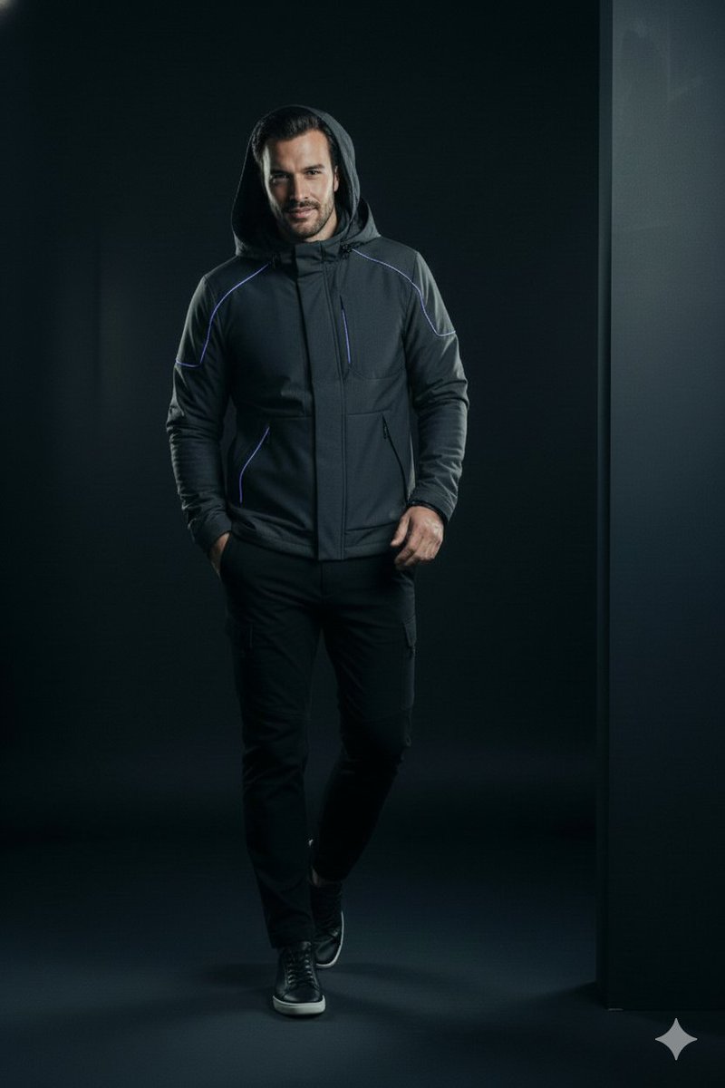Futuristic Techwear Portrait Transformation Prompt 3