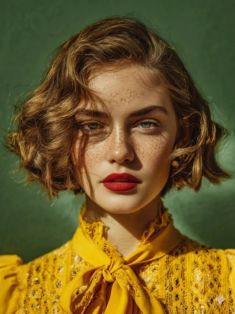 High-Fashion Magazine Cover Portrait 1