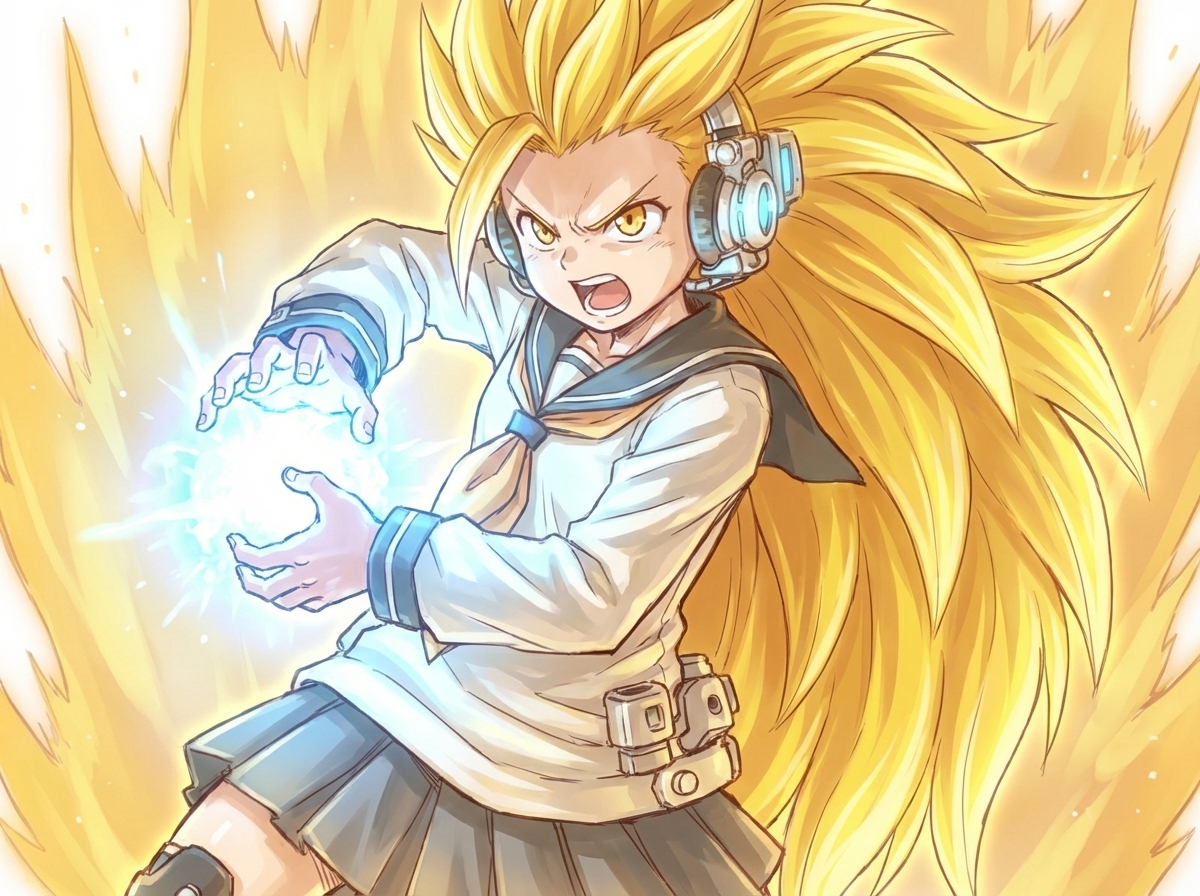 Kamehameha Style Transformation Prompts 3
