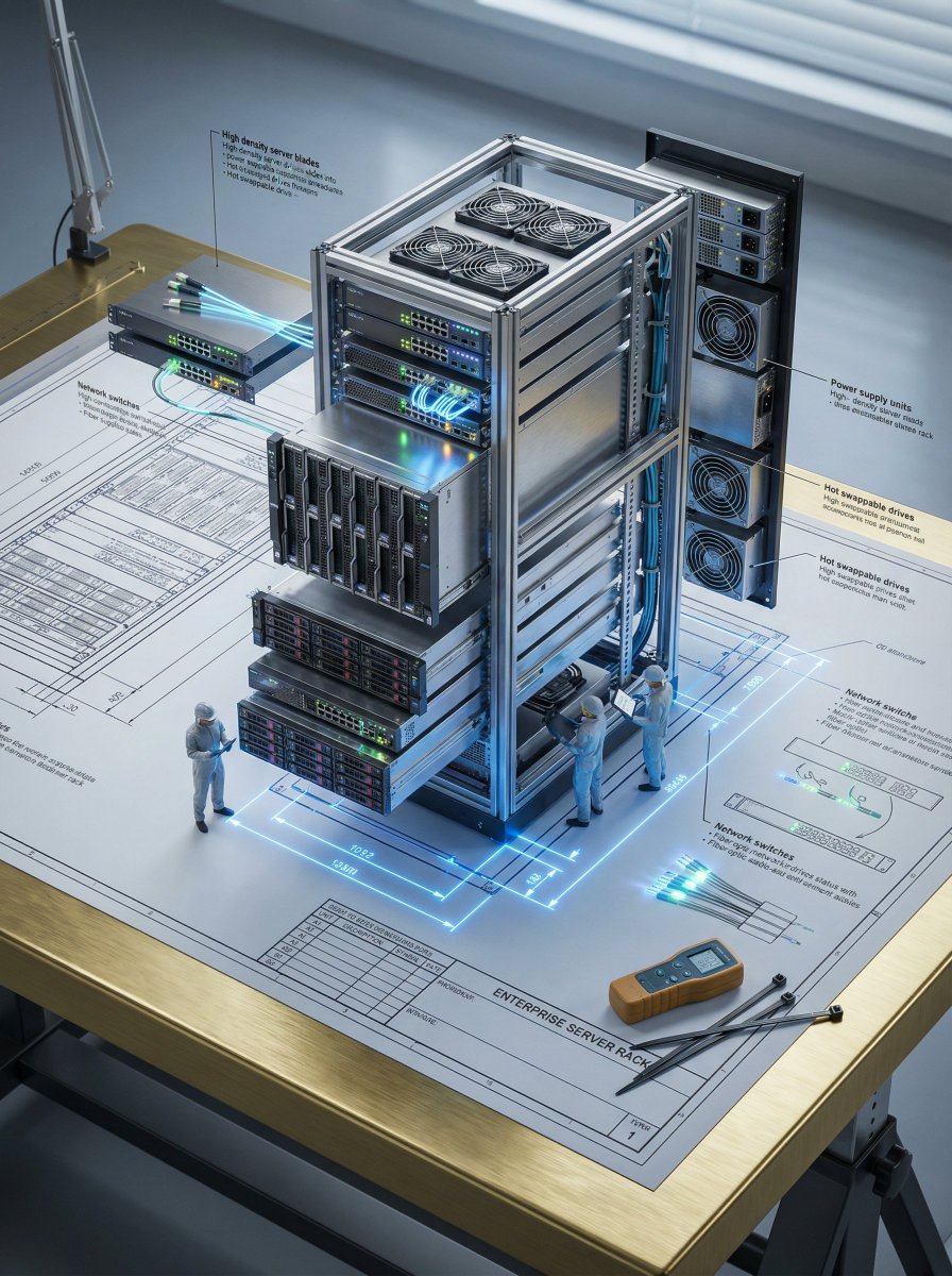 Technical Blueprint of an AI GPU Cluster 3