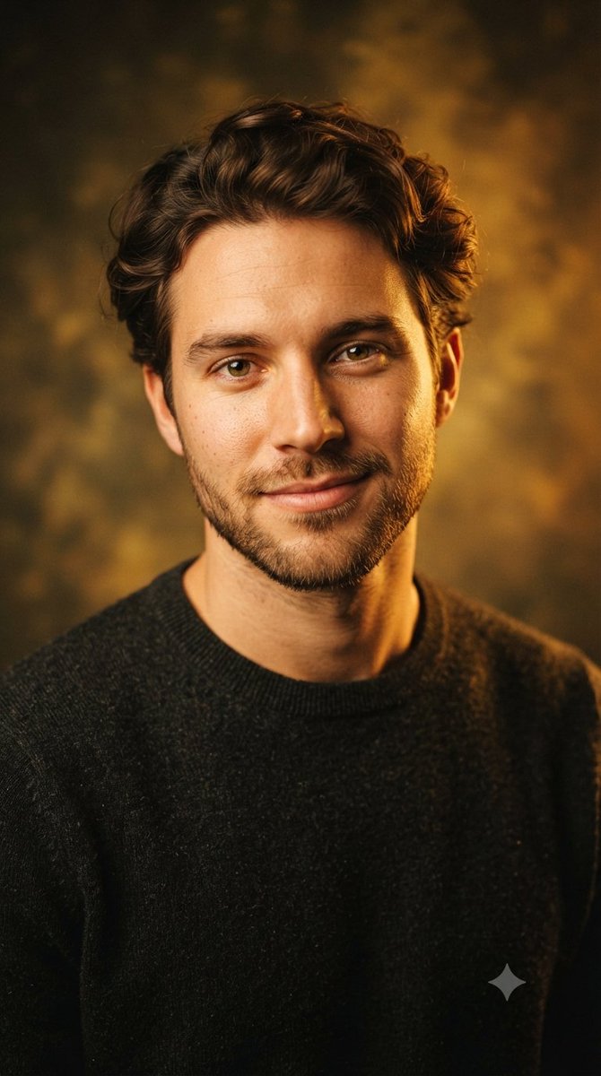 Handsome Studio Style Male Portrait 2