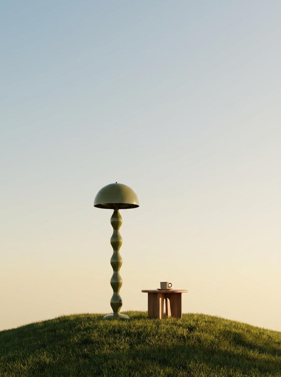 Minimalist Product Photography on Grassy Hill 3