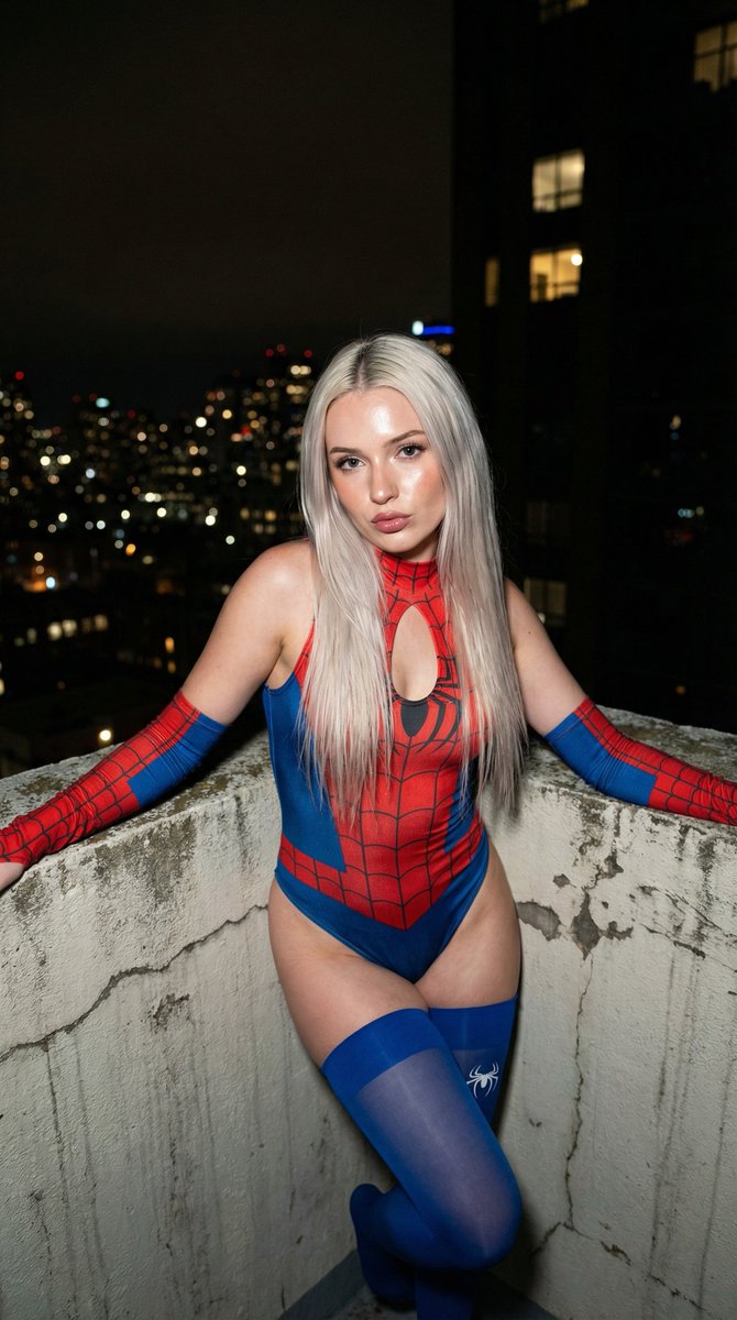 Realistic Spider-Man Cosplay Portrait Prompt 1