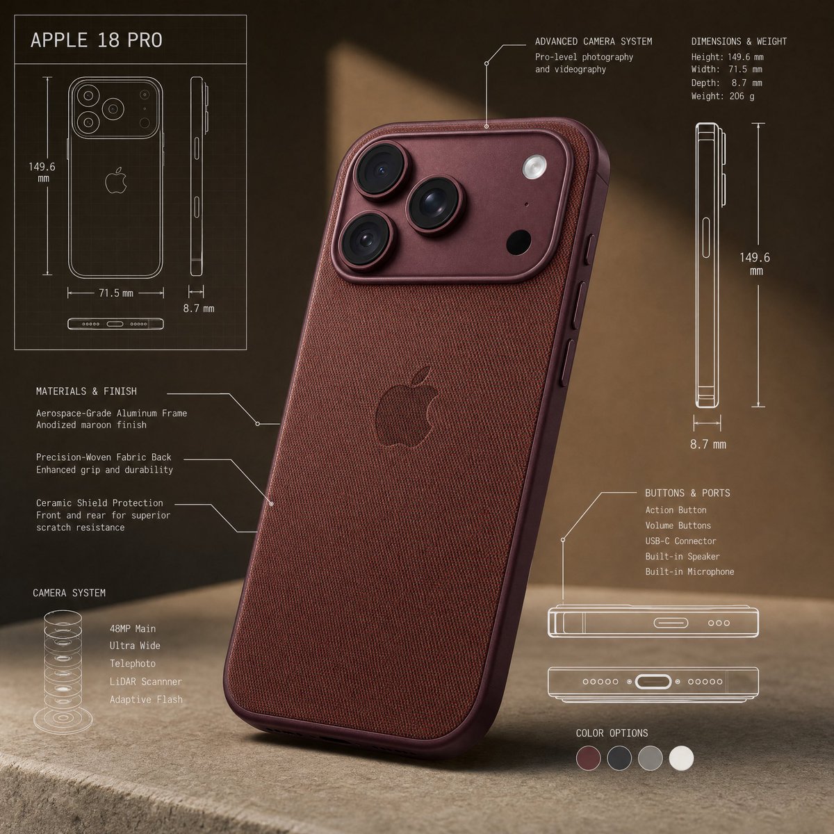 Infographic / Edu Visual - Technical Product Infographic Overlay 2