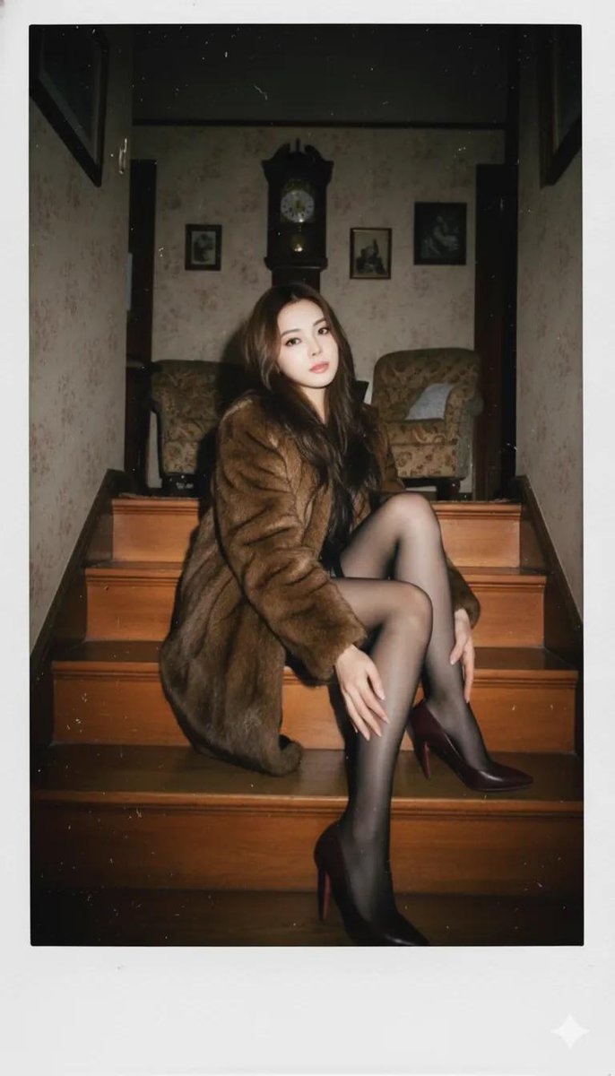 Vintage Polaroid Portrait Prompt 1