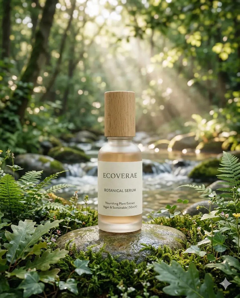 Eco-Friendly Skincare Product Photography 1